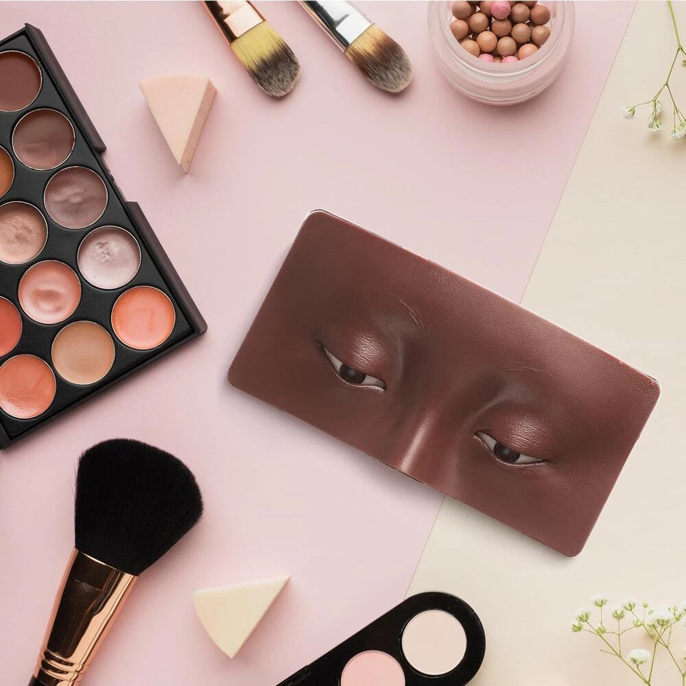 5D Silicone Makeup Practice Board (Black Edition)